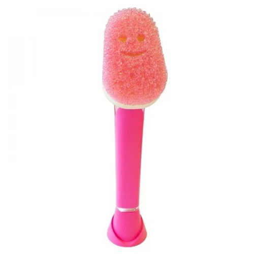 Dish Daddy dish washing tool pink new