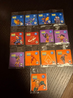 Koukou-Roukou DC Stickers καινούργιο, σετ 13