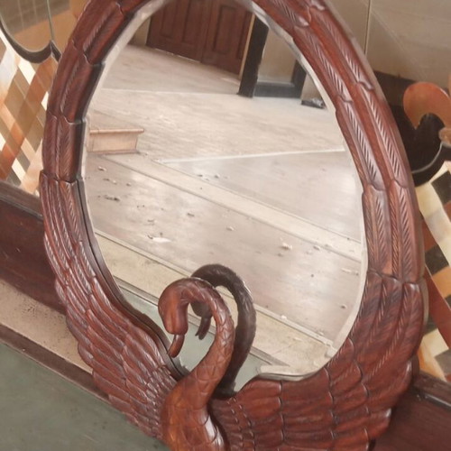 Luxury Ebony Mirror 1m x 0.75m like new