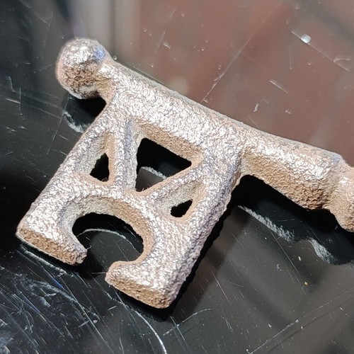 Metal key used