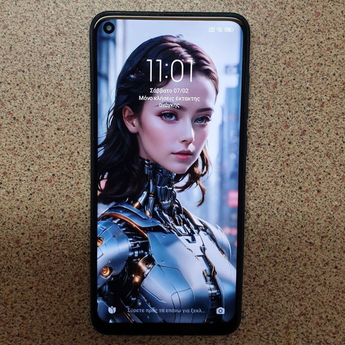 Redmi Note9 128GB 4+2GB Android smartphone like new, green