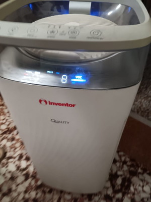 Inventor air purifier and ionizer used, functional