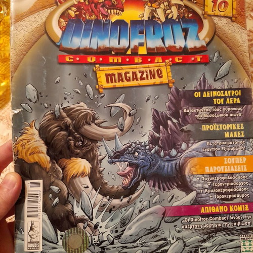 Dinofroz magazine like new, comic 2012