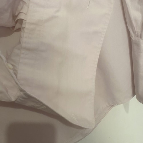 Charvet Paris men's long-sleeve shirt like new, pink, double cuff