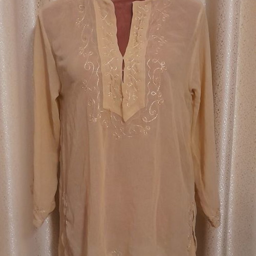 Beige blouse