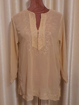 Beige blouse