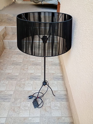 Floor lamp like new, height 90 cm, diameter 45 cm