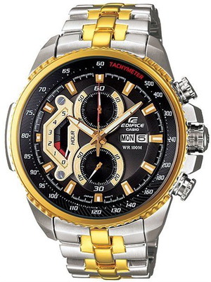 Casio Edifice EF-558SG-1AV Gold wristwatch new