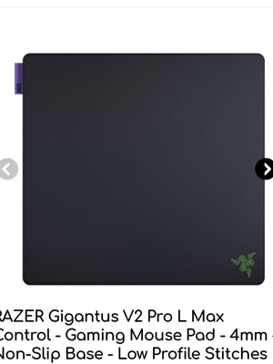 Razer Gigantus V2 Pro L Max Control gaming mouse pad σαν καινούργιο, 4mm