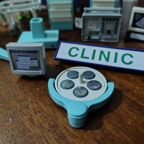 Playmobil hospital set with figures and accessories
