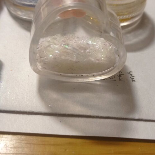 Glitter σκόνη σαν καινούργιο, σετ με διάφορα χρώματα