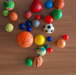 Balls used, pack