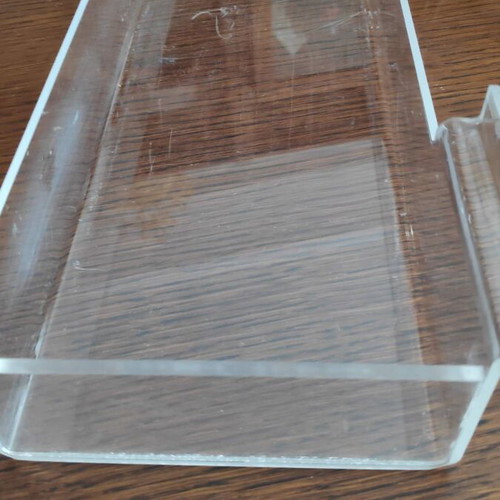 Plexiglass case for Slat back like new