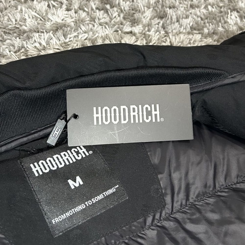 Hoodrich puffer jacket new, size M black