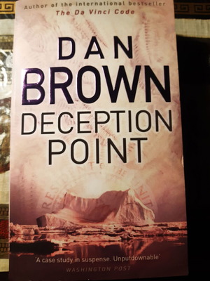 Deception Point by Dan Brown like new