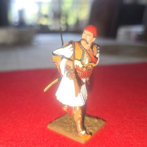 Lead Figure 1821 New, Height 7 cm, Oplarchigos 1821