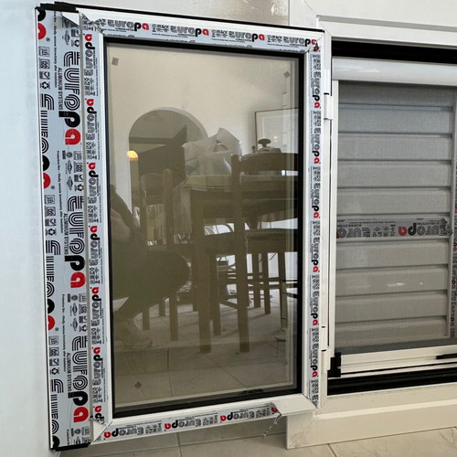 Europa Energy-Efficient Aluminum Window with Screen and Reclining Mechanism New