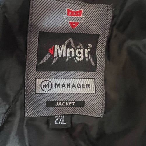 Manager winter jacket brown 2XL like new
