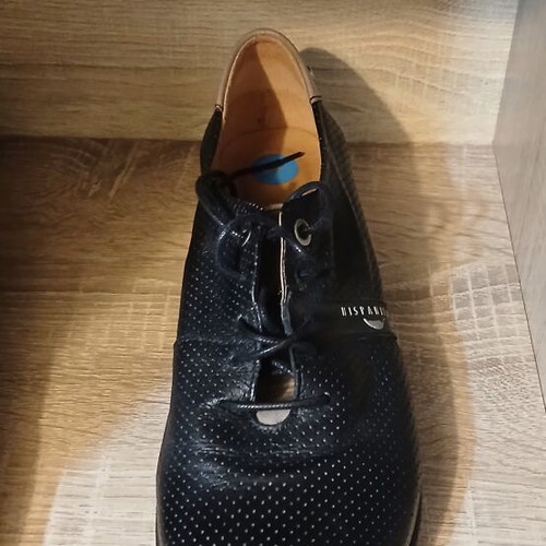 Hispanitas ballerinas like new, size 42, black leather