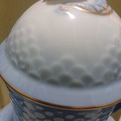 Bing & Grøndahl Seagull porcelain coffee pot vintage Denmark No. 91A