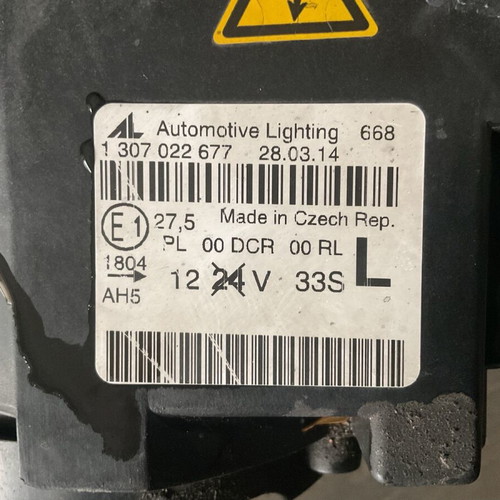 Audi A4 B7 2004-2007 αριστερό φανάρι μεταχειρισμένο, βιο-ξένον, αυθεντικό χωρίς μπαλάστρα