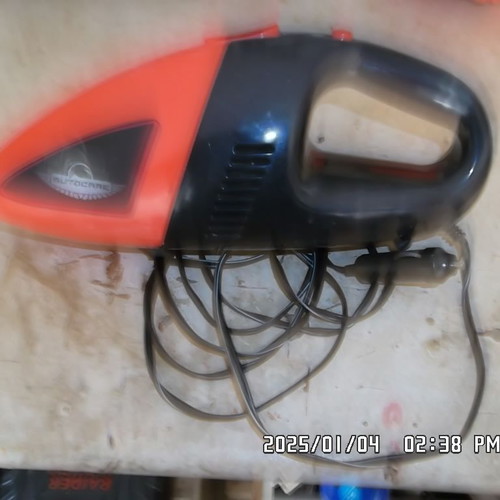 Electric vacuum cleaner used 12V 60W classic car gadget