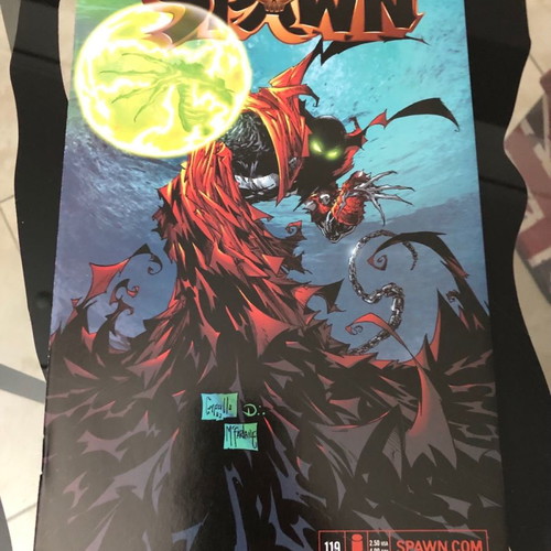 Spawn 119 new, 1st Gunslinger Spawn appearance, 1st print 2002