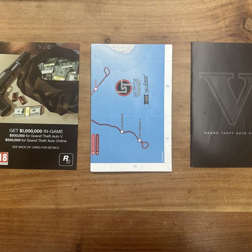 Grand Theft Auto V PC Complete Edition 7 DVDs like new with map