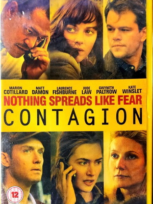 Contagion DVD new, drama thriller with English subtitles