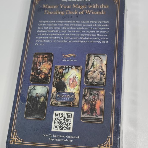 Wizards Tarot deck 78 cards by Barbara Moore like new