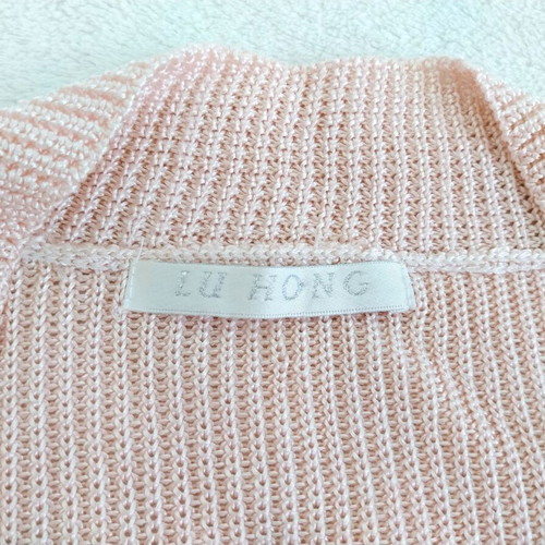Silk Vintage Luxury Sweater like new, pink, size S