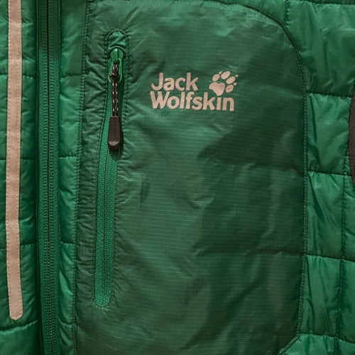 Jack Wolfskin Stormlock 3 in 1 Jacket men’s like new, gray/green, size L