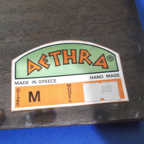 AETHRA Large Chalcography Wall Art with Enamel, Handmade, Like New