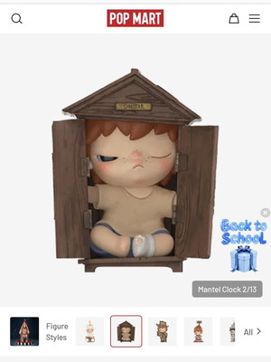 Hirono Shelter Pop Mart figure