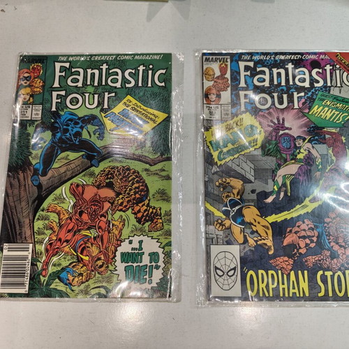 Fantastic Four Marvel comics set of 10, like new
