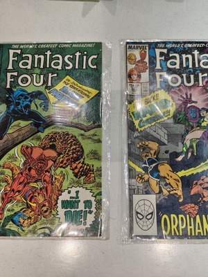 Fantastic Four Marvel comics set of 10, like new