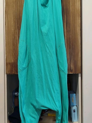 Women's jumpsuit salvari like new, turquoise boho style