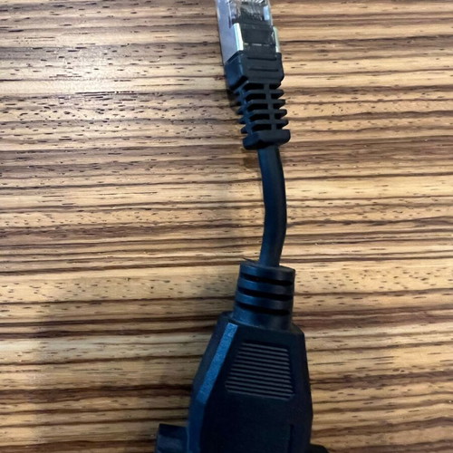 D-Sub 15 Pin to RJ45 adapter like new