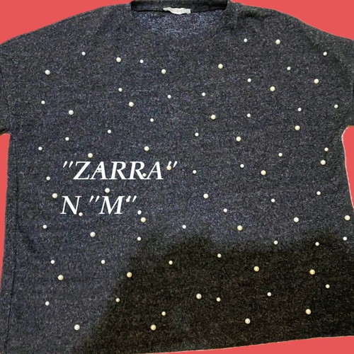 Zara sweaters like new, pack of 2, sizes M and L, black and white