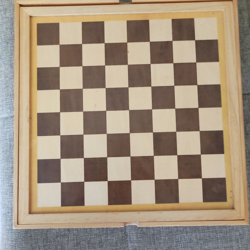 Chess domino used
