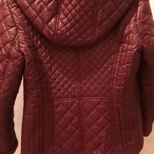 Women's jacket like new, dark wine with purple shades