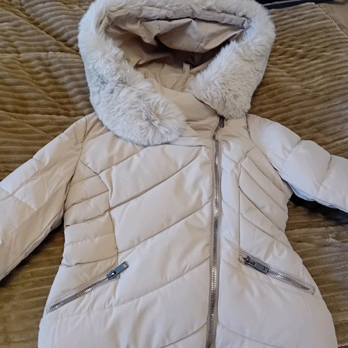 Women's jacket new, beige, size M