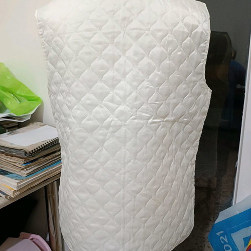 White thin vest new, size M-L