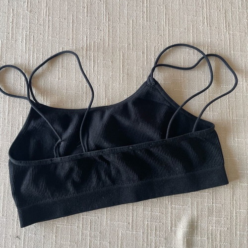 Girls' bustier Zara 11-12 like new, black