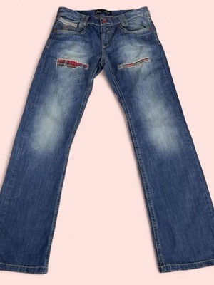 Mishumo Ανδρικά Μπλε Τζιν με Σκισίματα Σαν Καινούργια Μέγεθος 32