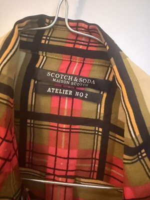 Scotch & Soda women's plaid shirt like new, multicolor, XS