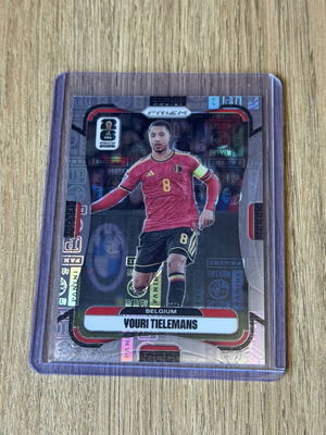 2026 Panini Prizm FIFA World Cup Youri Tielemans #162 Panini Logo Parallel /61