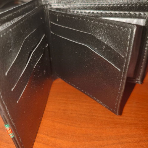 Gucci wallet new, black and multicolor