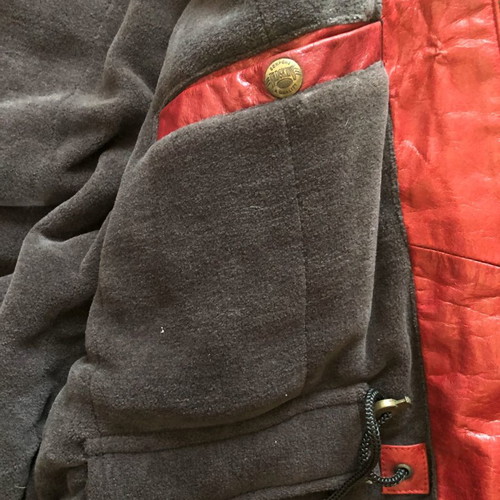 Redskins Leather Half Coat
