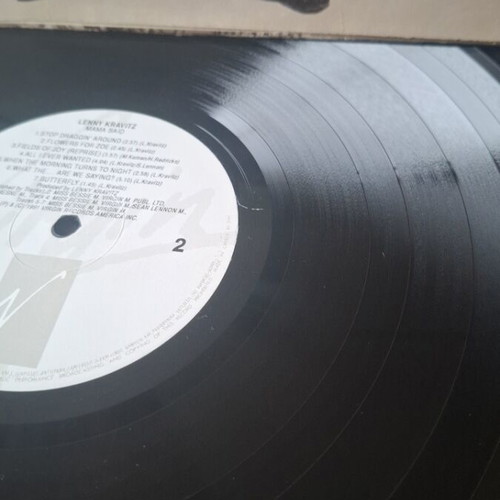 Lenny Kravitz Mama Said vinyl used, rock